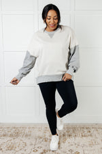 Bring it Together Color Block Pullover - Maple Row Boutique