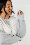 Bring it Together Color Block Pullover - Maple Row Boutique