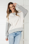 Bring it Together Color Block Pullover - Maple Row Boutique