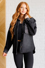 By The Fireside Shacket - Maple Row Boutique 