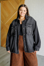 By The Fireside Shacket - Maple Row Boutique 