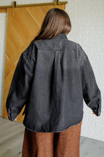 By The Fireside Shacket - Maple Row Boutique 