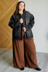 By The Fireside Shacket - Maple Row Boutique 