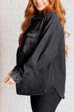 By The Fireside Shacket - Maple Row Boutique 