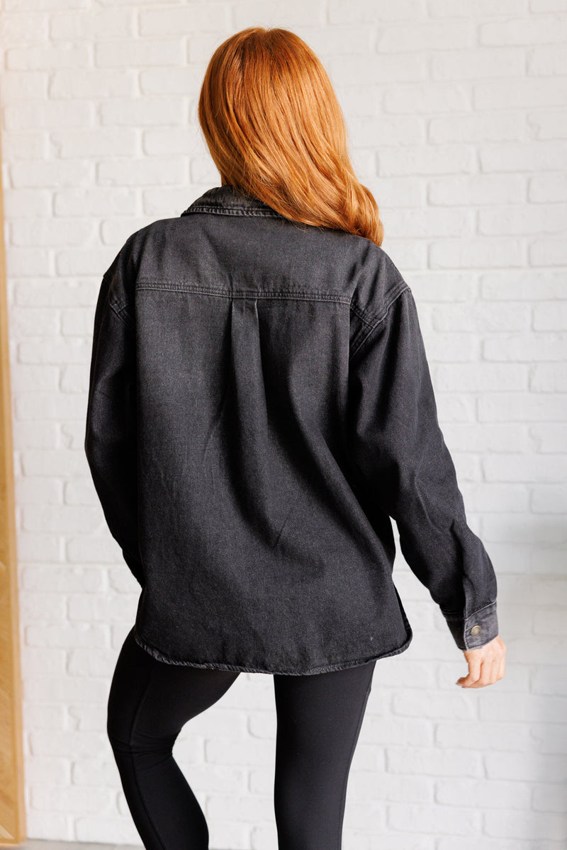 By The Fireside Shacket - Maple Row Boutique 