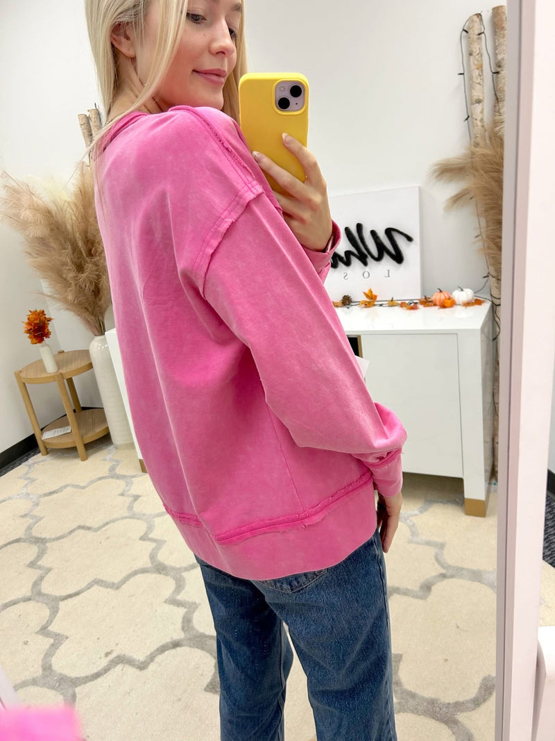 Eat Your Heart Out CrewneckPullover - Maple Row Boutique