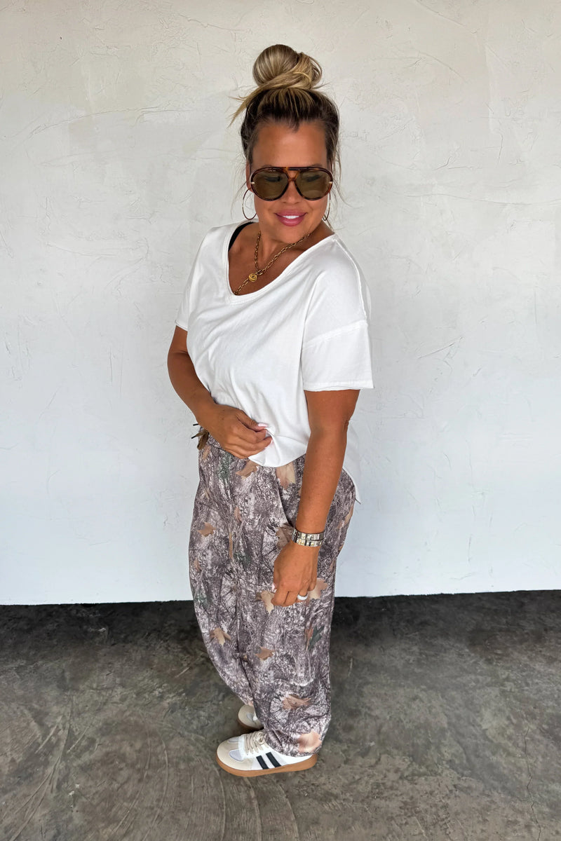 PREORDER: Hideaway Camo Joggers - Maple Row Boutique