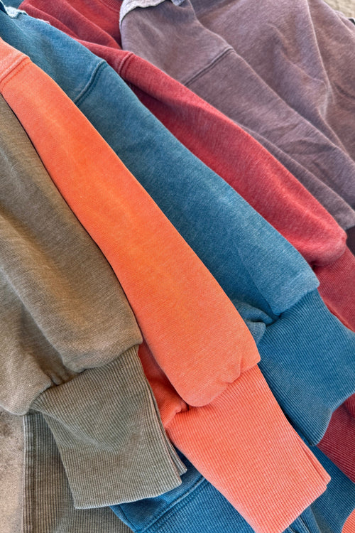 PREORDER: Fall Colors Classic Crew Pullover - Maple Row Boutique