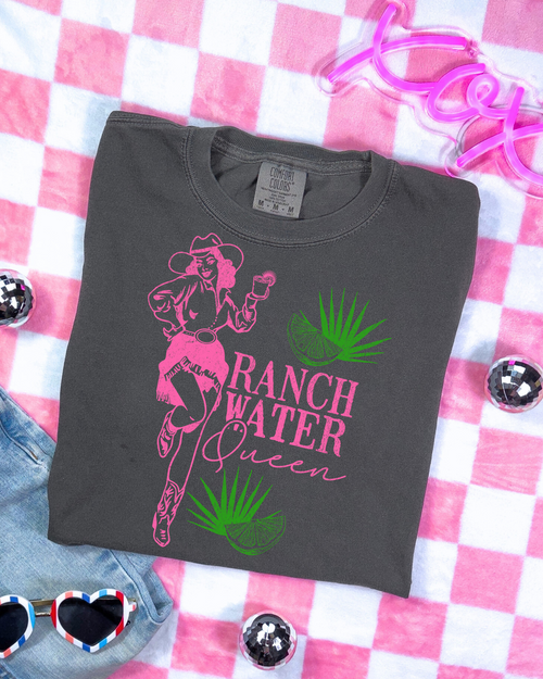 Ranch Water Queen Graphic Tee - Maple Row Boutique