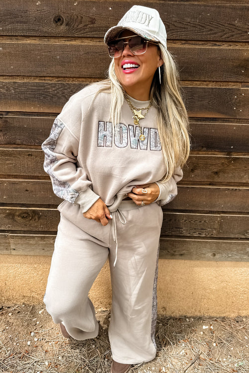 PREORDER: Howdy Camo Pant Set - Maple Row Boutique