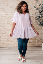 Can't Find the Words V-Neck Blouse - Maple Row Boutique