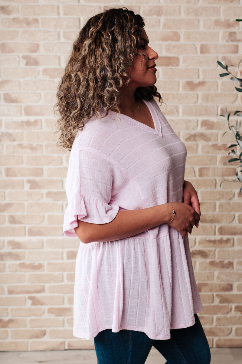 Can't Find the Words V-Neck Blouse - Maple Row Boutique