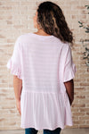 Can't Find the Words V-Neck Blouse - Maple Row Boutique