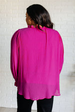 Candid Moment Ruffle Neckline Blouse - Maple Row Boutique 