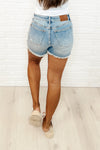 Carly High Rise Rigid Magic Cutoff Shorts - Maple Row Boutique