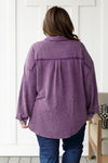 Chaos of Sequins Shacket in Purple - Maple Row Boutique 