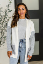 Consider it So Color Block Cardigan - Maple Row Boutique