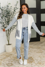 Consider it So Color Block Cardigan - Maple Row Boutique