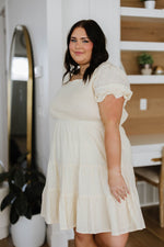 Cute Situation Square Neck Dress - Maple Row Boutique