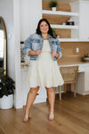 Cute Situation Square Neck Dress - Maple Row Boutique