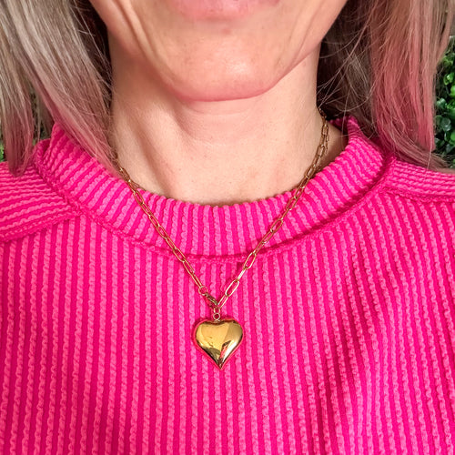 Stolen Heart Necklace - Maple Row Boutique