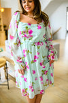 Delightfully Yours Floral Dress - Maple Row Boutique