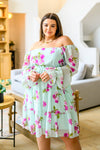 Delightfully Yours Floral Dress - Maple Row Boutique