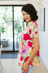 Do It Anyways Floral Top - Maple Row Boutique 