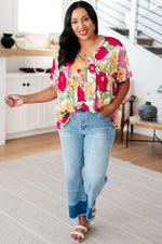 Do It Anyways Floral Top - Maple Row Boutique 