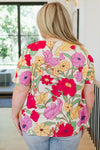 Do It Anyways Floral Top - Maple Row Boutique 