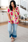 Do It Anyways Floral Top - Maple Row Boutique 