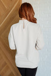 Don't Change Anything Mock Neck Pullover - Maple Row Boutique