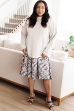 Don't Change Anything Mock Neck Pullover - Maple Row Boutique