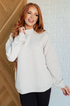 Don't Change Anything Mock Neck Pullover - Maple Row Boutique