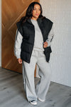 Don't Get Stuck Stripe Detail Sweatshirt - Maple Row Boutique 