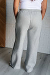 Don't Get Stuck Stripe Detail Sweatpants - Maple Row Boutique 