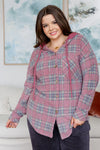 Down in the Valley Hooded Shacket - Maple Row Boutique 