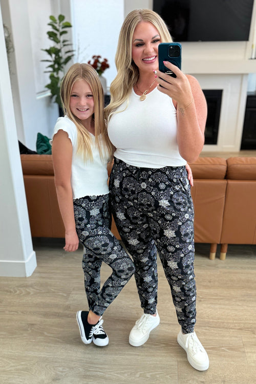 PREORDER: Your New Favorite Joggers in Sugar Skull - Maple Row Boutique 