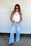 PREORDER: Quincy Wide Leg Jeans - Maple Row Boutique