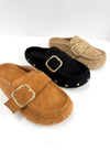 Studded Buckle Clogs Preorder - Maple Row Boutique