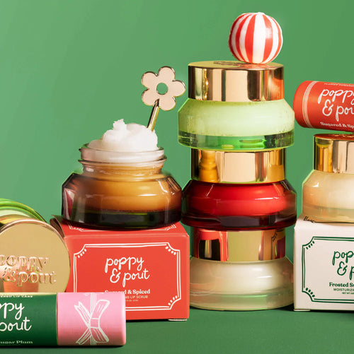 Poppy & Pout Lip Scrub Sugared & Spiced