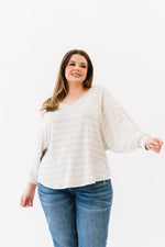 DOORBUSTER Deal! This Is The Move Striped Top - Maple Row Boutique 