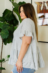 Endless Memories Tiered Babydoll Top - Maple Row Boutique
