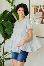 Endless Memories Tiered Babydoll Top - Maple Row Boutique