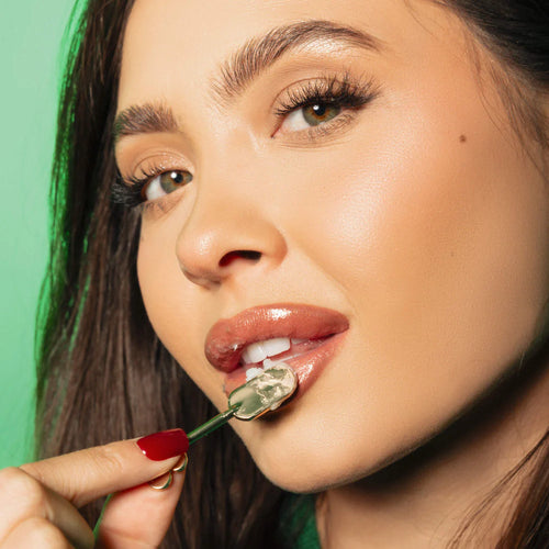 Poppy & Pout Overnight Lip Mask Frosted Sugar Plum