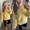 Corded Crew Sweatshirt Fall Colors - Maple Row Boutique 