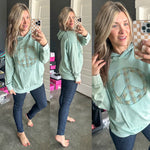 Inner Peace Hooded Sweatshirt - Maple Row Boutique 
