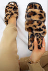 Leopard Slippers - Maple Row Boutique 