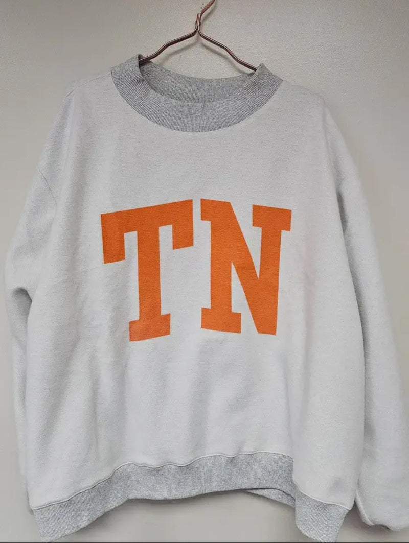 Mock Neck Tn Sweatshirt Preorder-Reversible - Maple Row Boutique