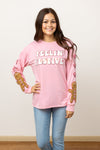 Feelin Festive Pink Sweater - Maple Row Boutique
